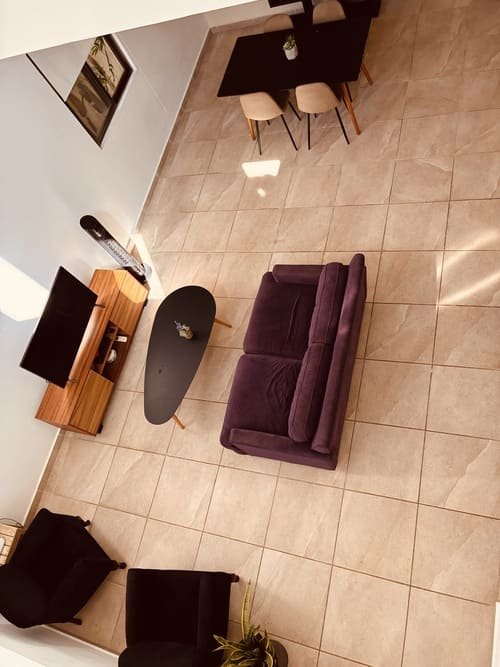 Vista sala comedor desde arriba